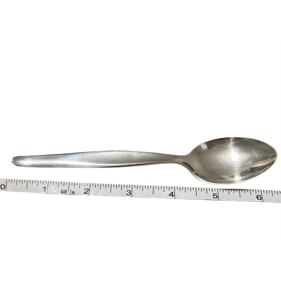 Towle Contour Sterling Silver 6-1/4 Teaspoon Silverware Piece no Monogram